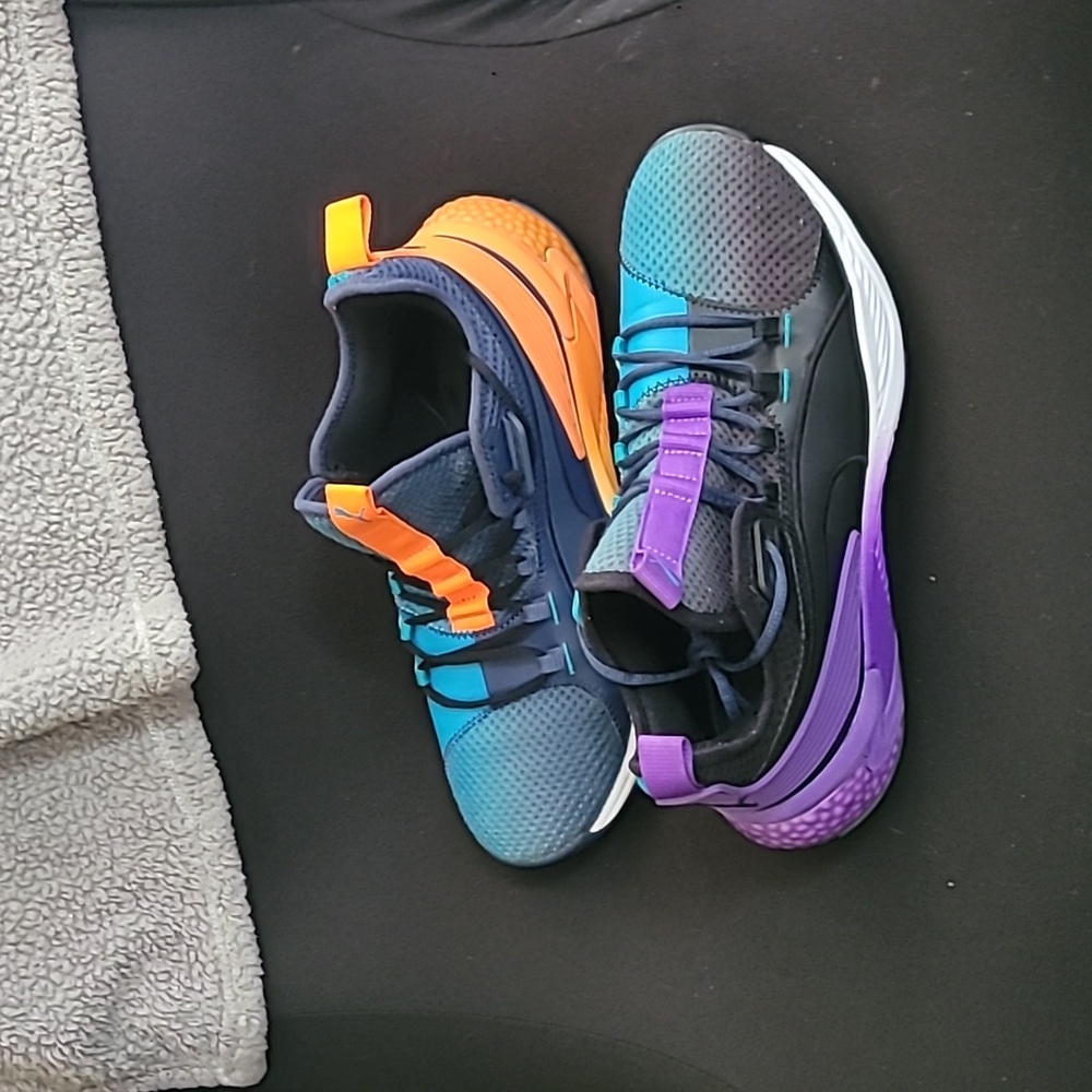Puma Uproar Charlotte Asg Fade Basketball Mens Purple Sneakers Size 10.5 Mens - Picture 2 of 9
